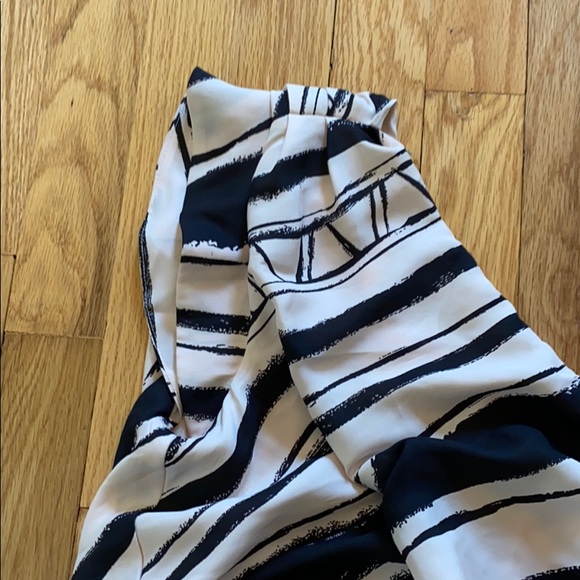 Bcbgeneration one shoulder black & cream dress - Picture 4 of 6